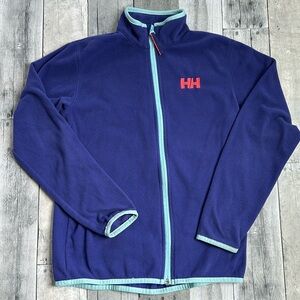 Girls Helly Hansen fleece jacket purple size 12